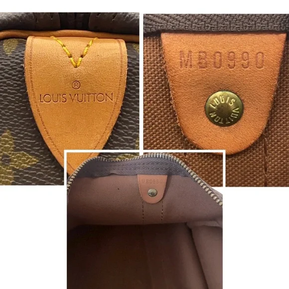 Vintage Louis Vuitton Keepall 50 Monogram Bag 1990 w/ Lock, Key, Tag & Dust Bag - Picture 12 of 16